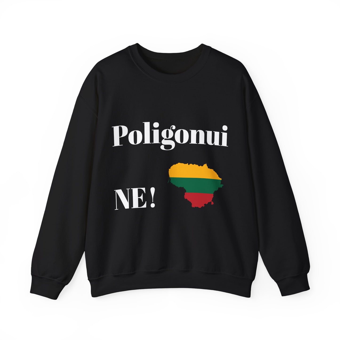 Poligonui - NE! Unisex Megztinis