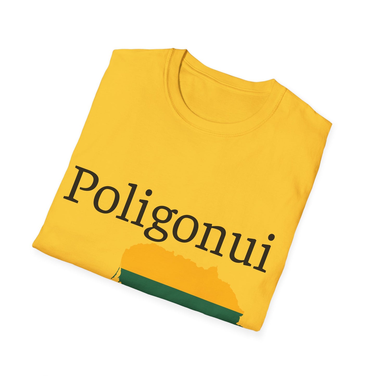 Poligonui NE! Marškinėliai Unisex