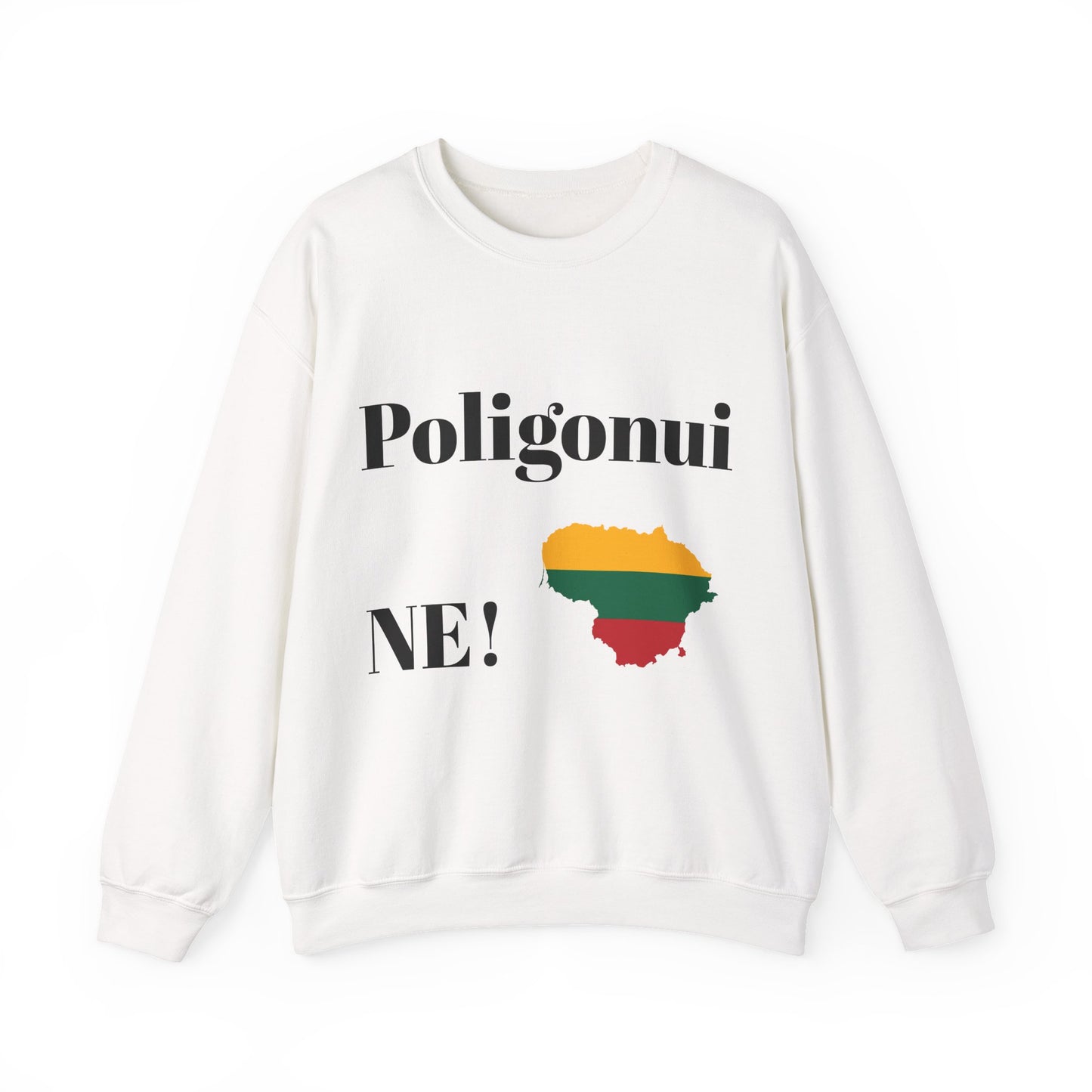 Poligonui - NE! Unisex Megztinis