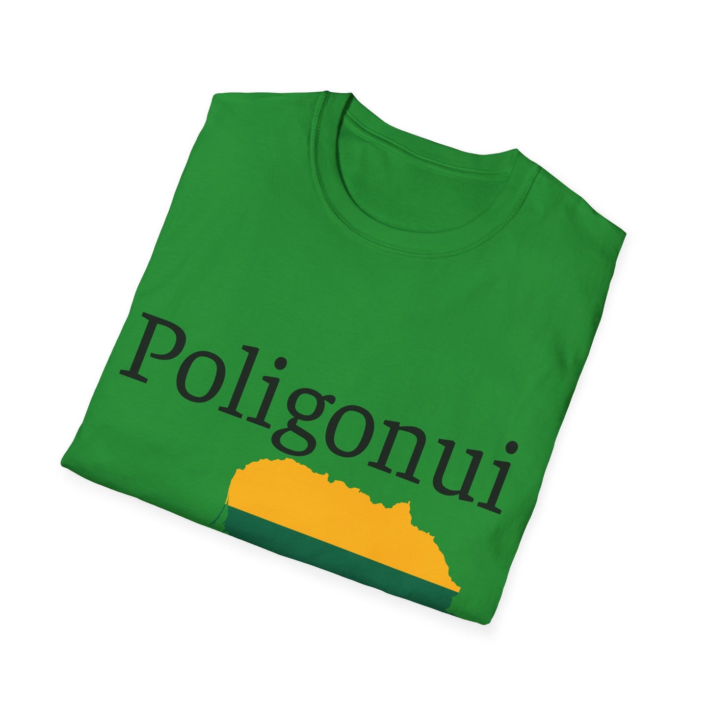 Poligonui NE! Marškinėliai Unisex