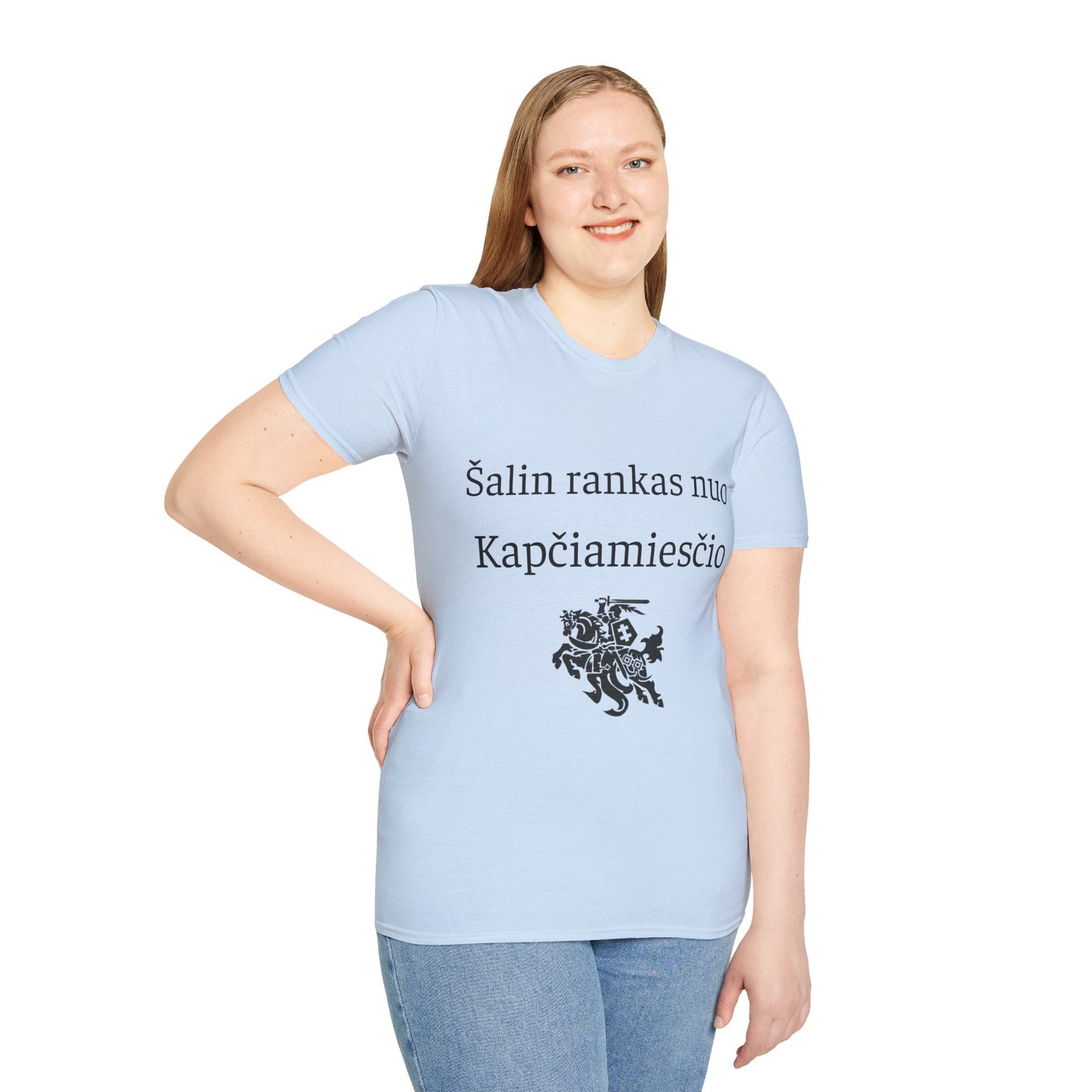 Šalin rankas nuo Kapčiamiescio - Unisex Marškinėliai