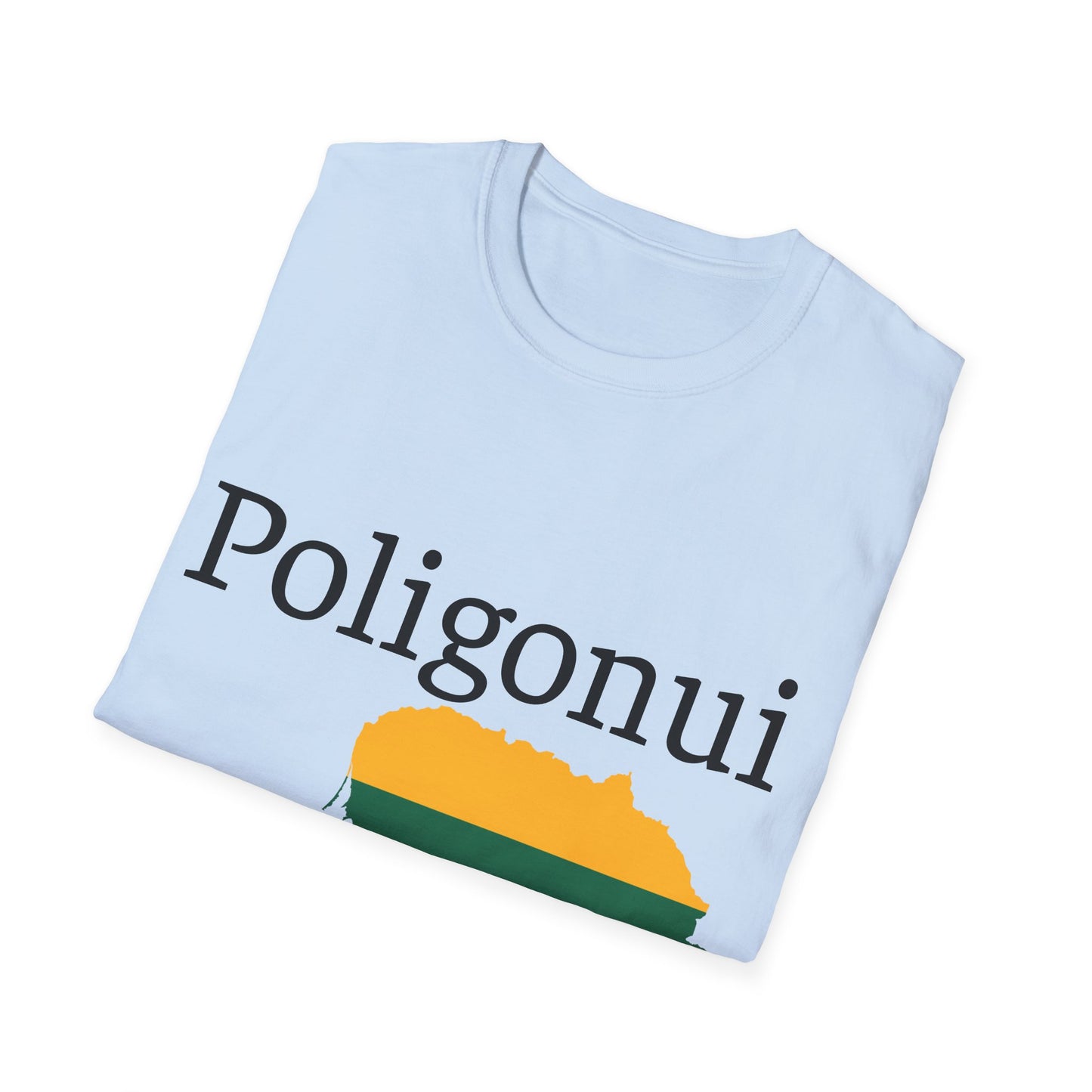 Poligonui NE! Marškinėliai Unisex