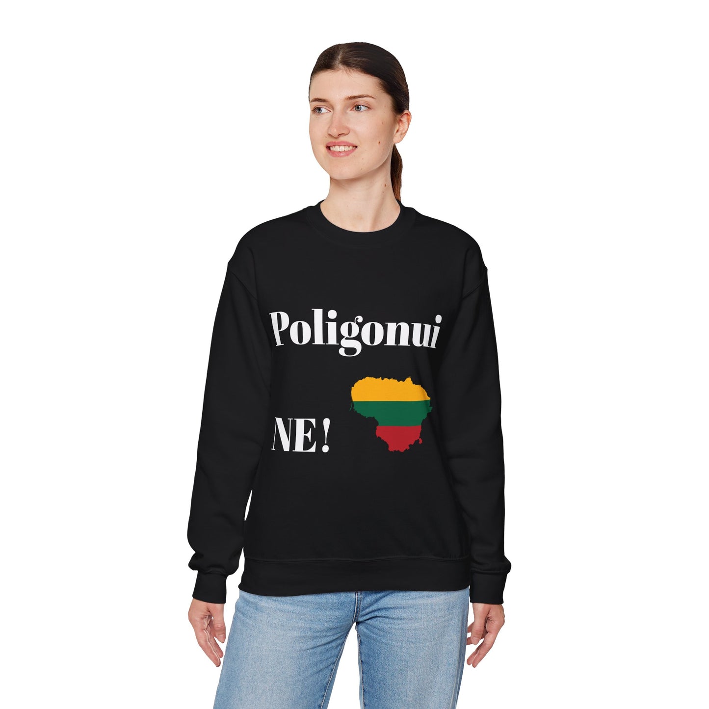 Poligonui - NE! Unisex Megztinis