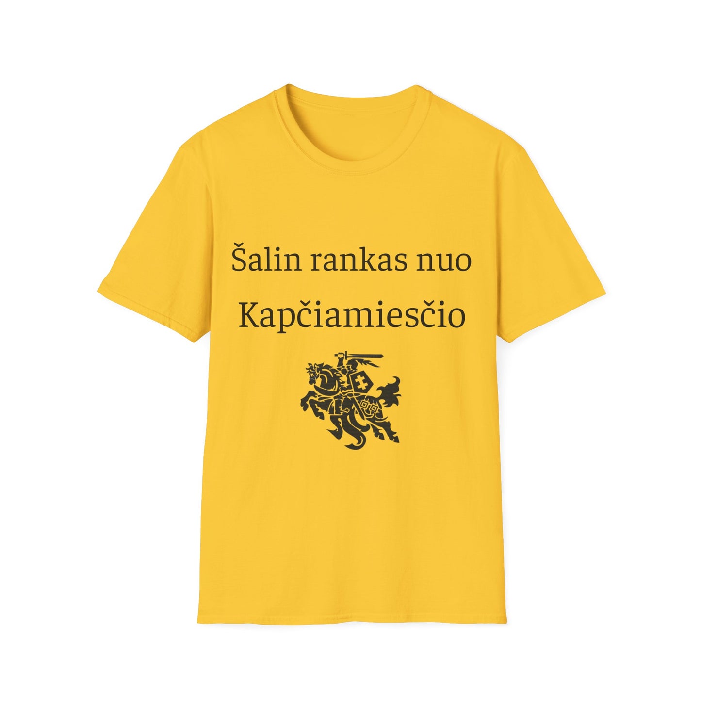 Šalin rankas nuo Kapčiamiescio - Unisex Marškinėliai